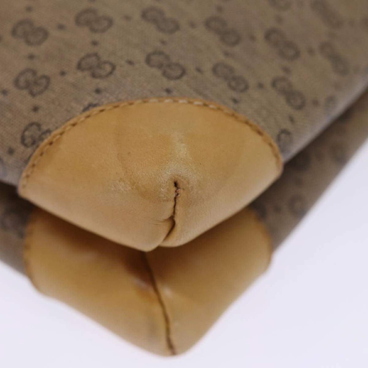 GUCCI Micro GG Supreme Shoulder Bag PVC Beige 49 007 5548  ep4382