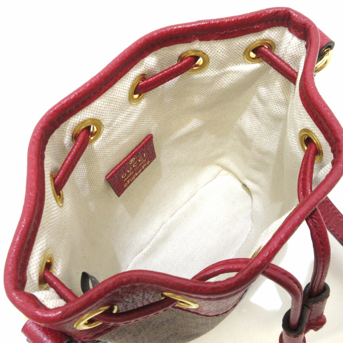 Gucci Mini Bucket Bag  Canvas Shoulder Bag ()