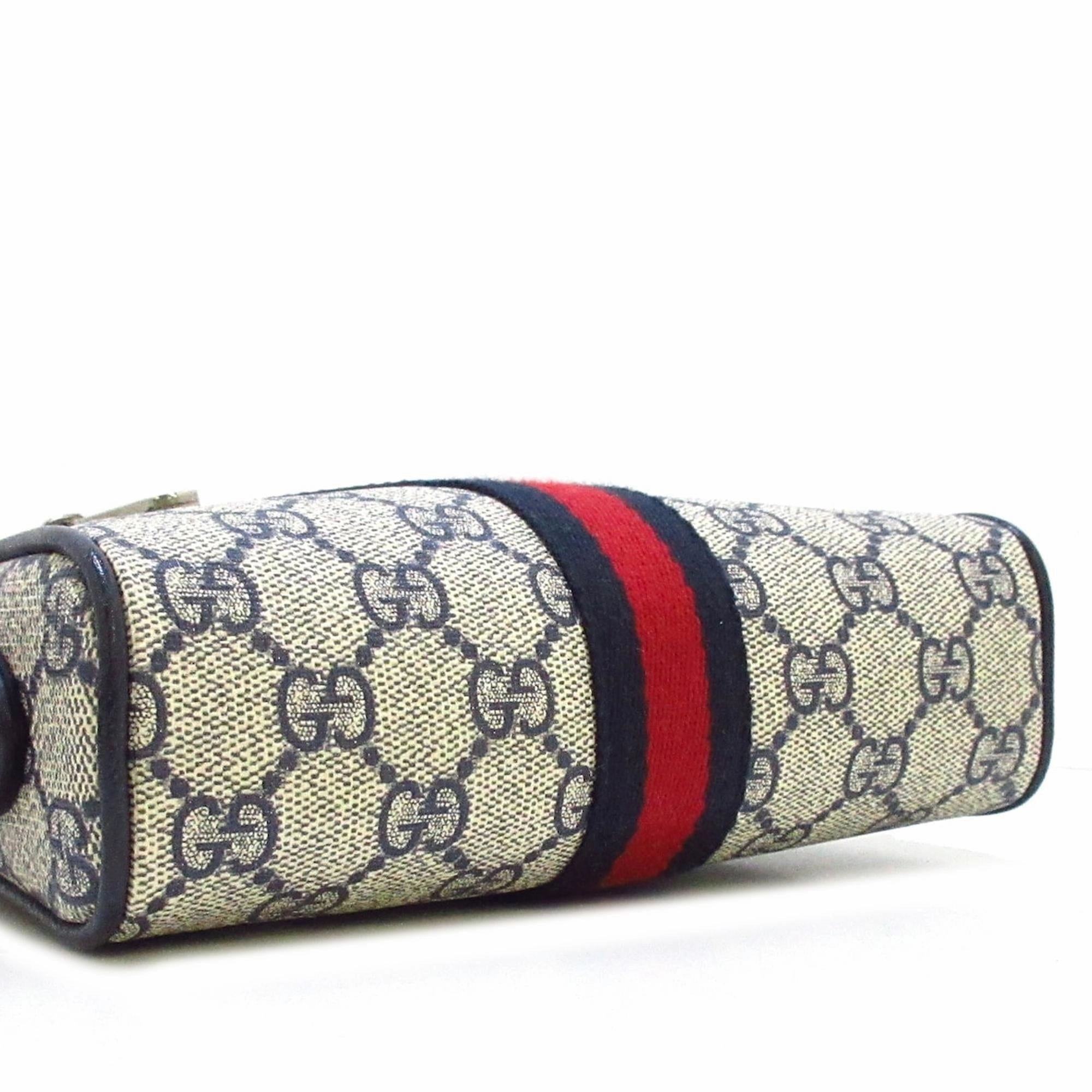 Gucci Mini GG Supreme Ophidia Crossbody Bag (SHG-YvnAqG)