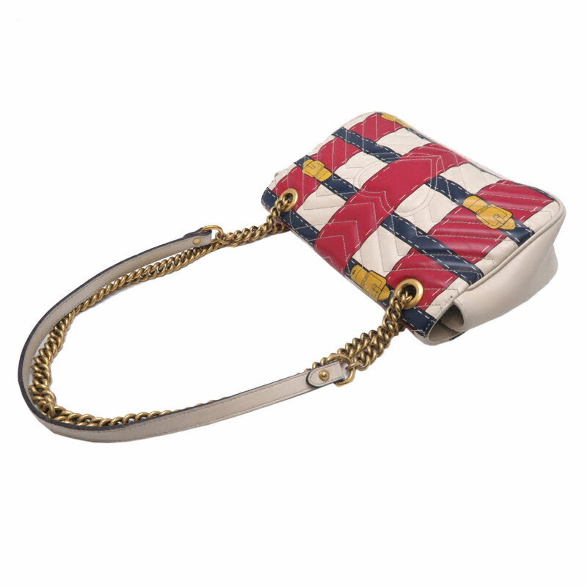 Gucci Multi-Color Leather Shoulder Bag ()