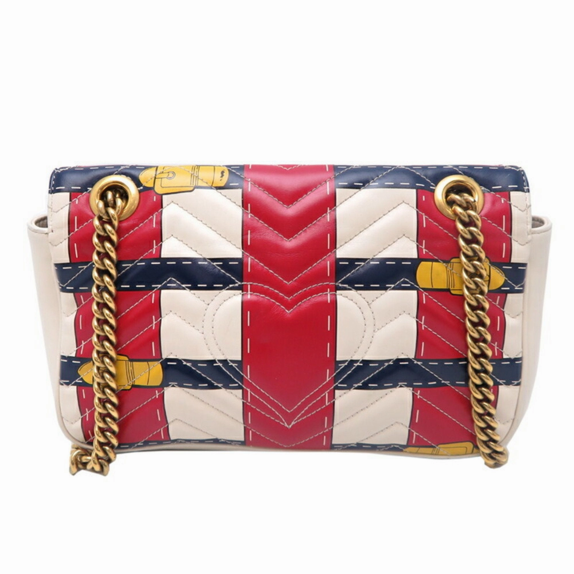 Gucci Multi-Color Leather Shoulder Bag ()