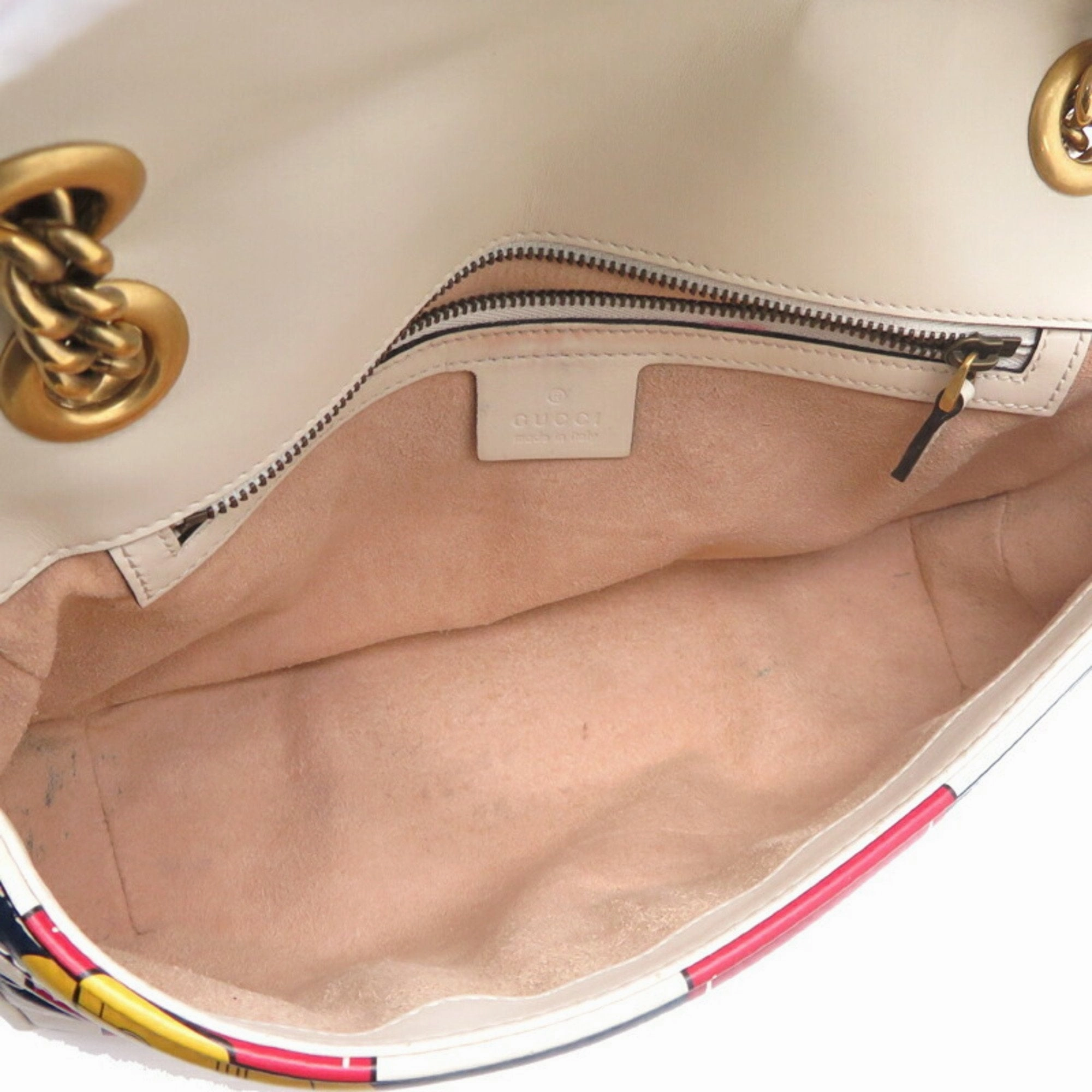 Gucci Multi-Color Leather Shoulder Bag ()