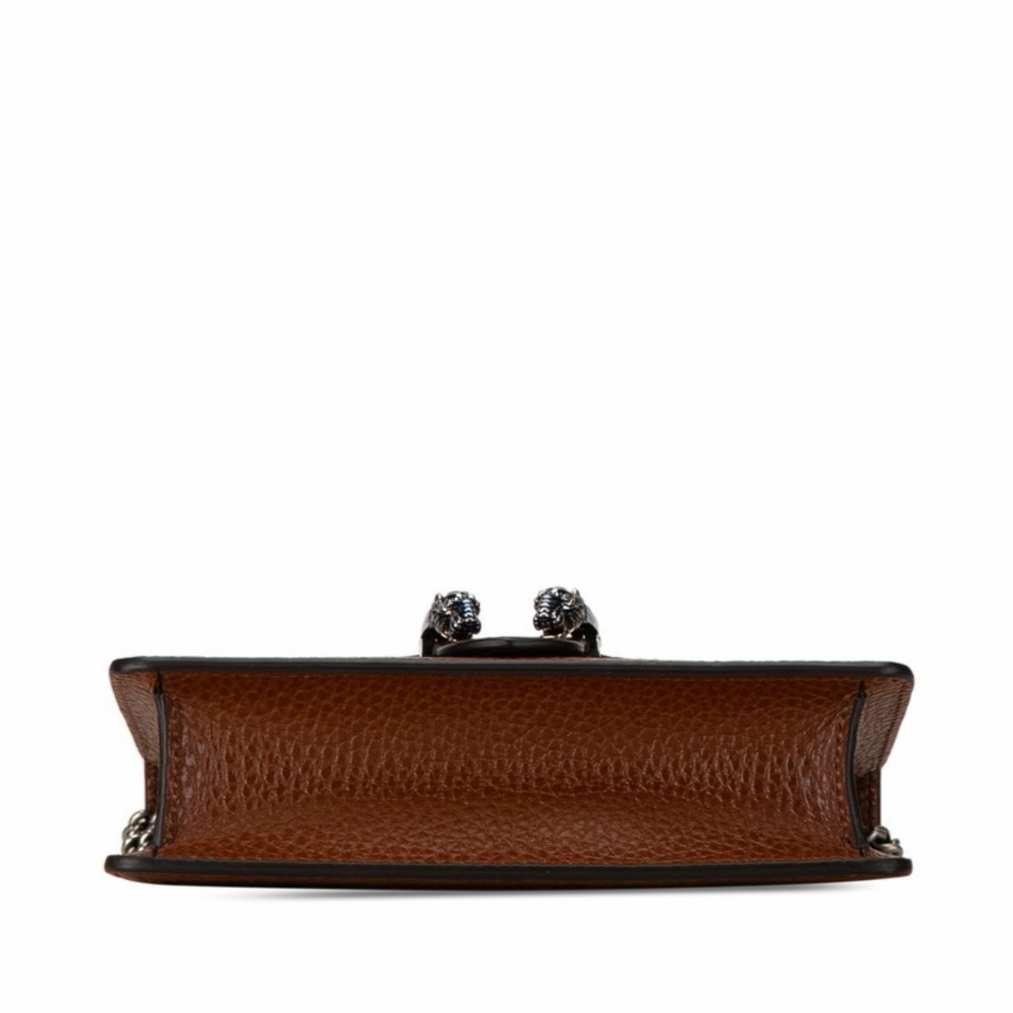 Gucci  Navy blue Leather Shoulder Bag (Pre-Owned)