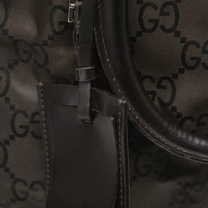 Gucci Nylon Leather 2WAY Shoulder Tote Bag