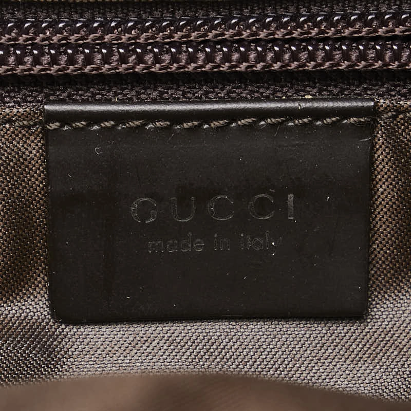 Gucci Nylon Leather 2WAY Shoulder Tote Bag