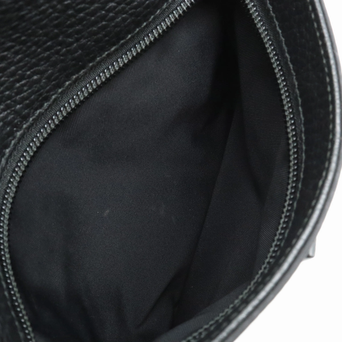 Gucci Nylon Leather Shoulder Bag Black