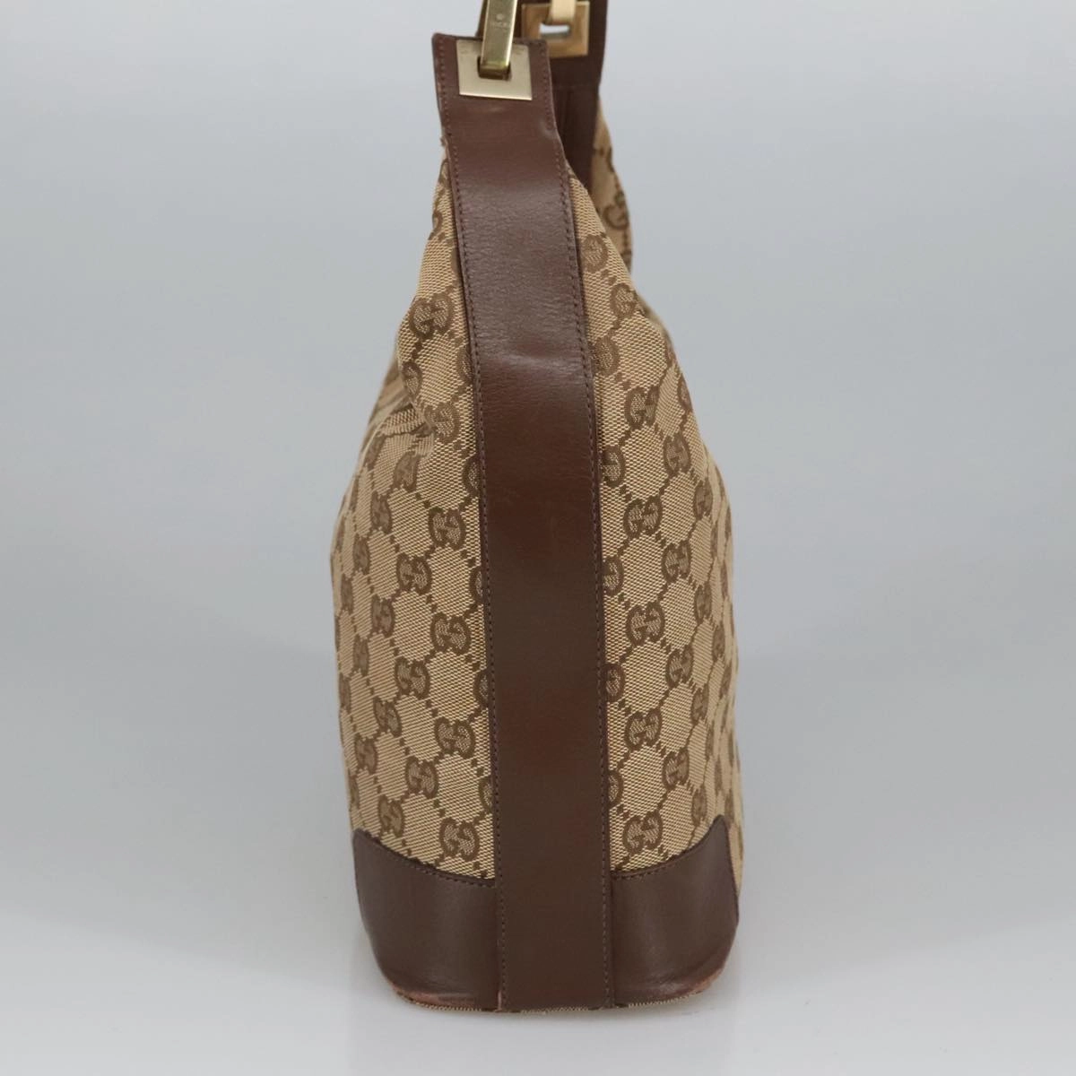 Gucci One  Canvas Shoulder Bag (Pre-Owned)