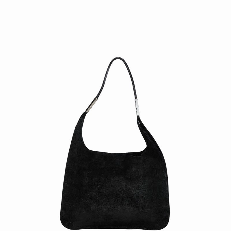 Gucci One Shoulder Bag 001 3167 Black Sweat Leather