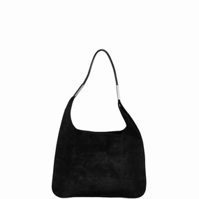 Gucci One Shoulder Bag 001 3167 Black Sweat Leather