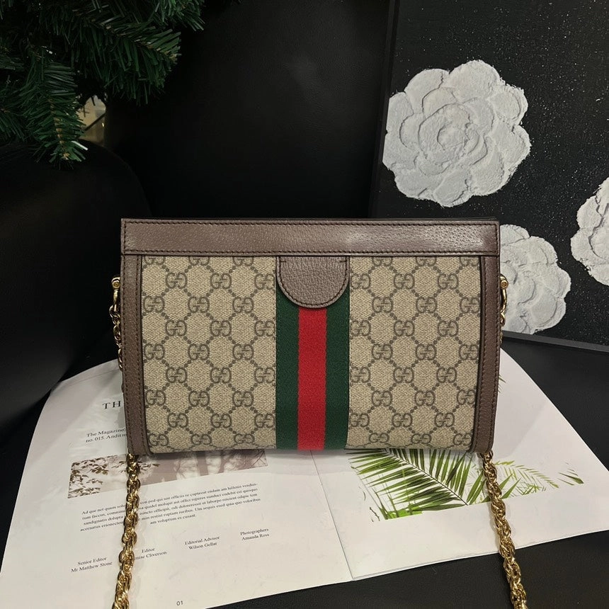 Gucci Ophidia Beige Crossbody Bag