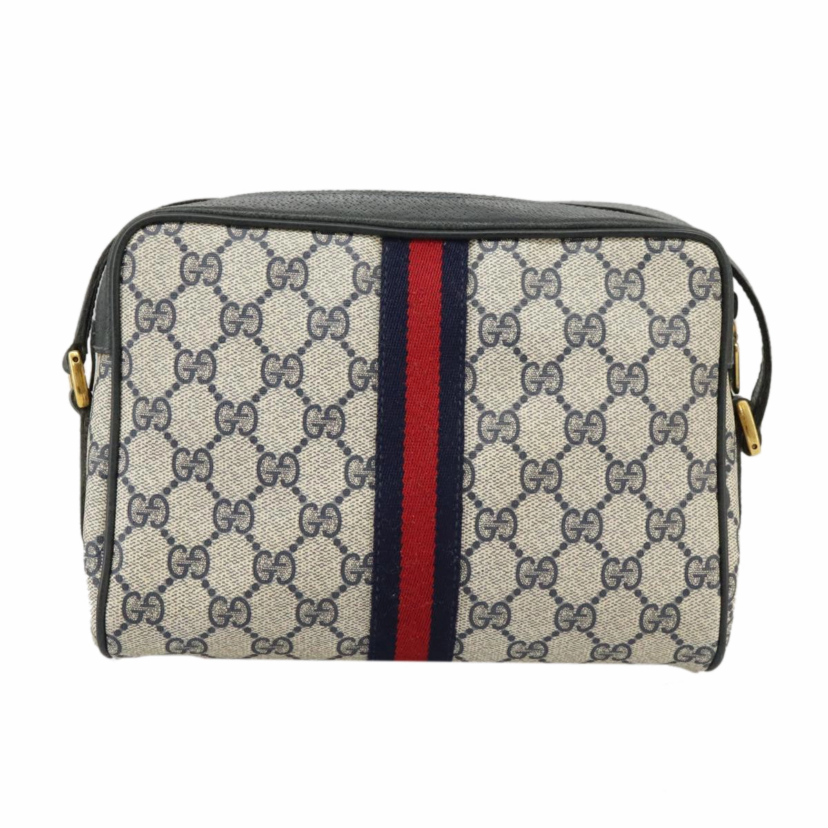 Gucci Ophidia  Canvas Shoulder Bag (Pre-Owned)