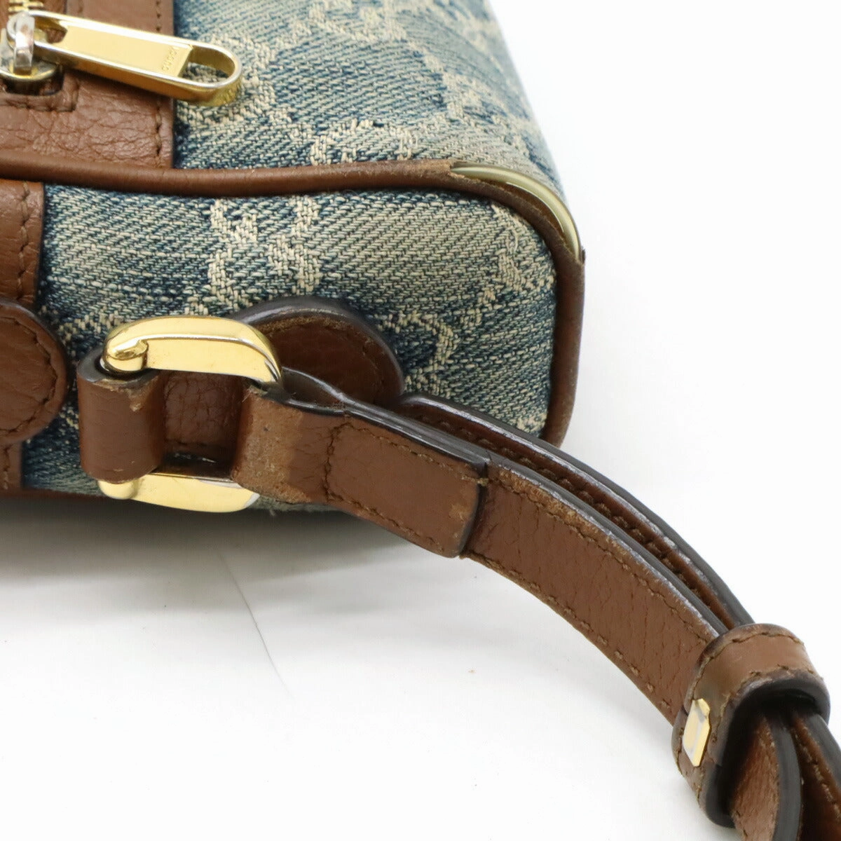 Gucci Ophidia GG Denim Shoulder Bag