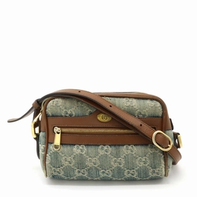 Gucci Ophidia GG Denim Shoulder Bag