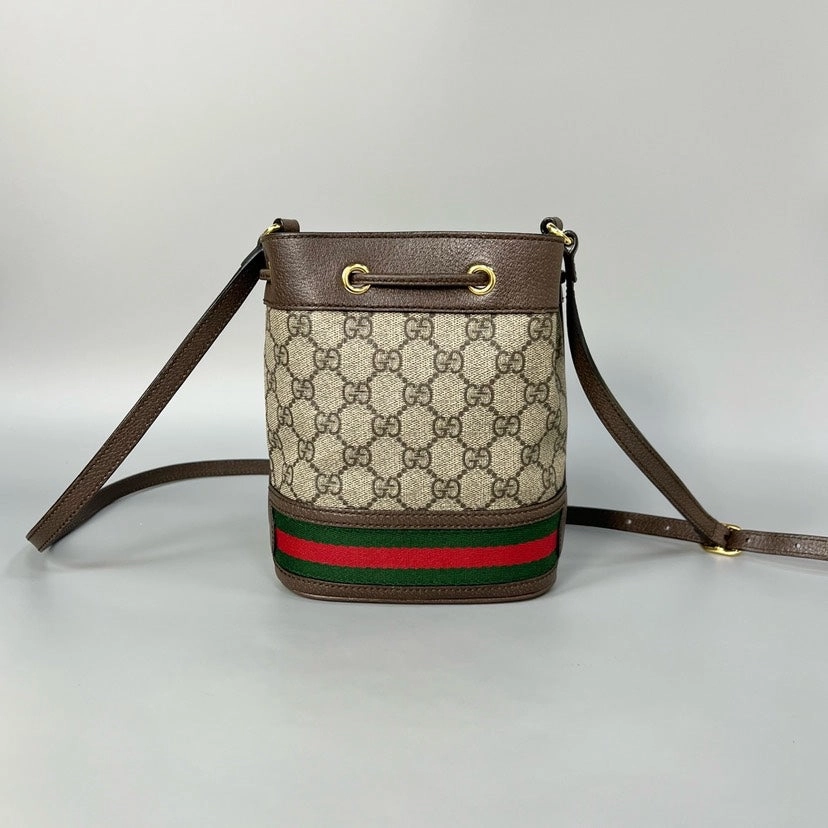 Gucci Ophidia Mini Beige Crossbody Bag