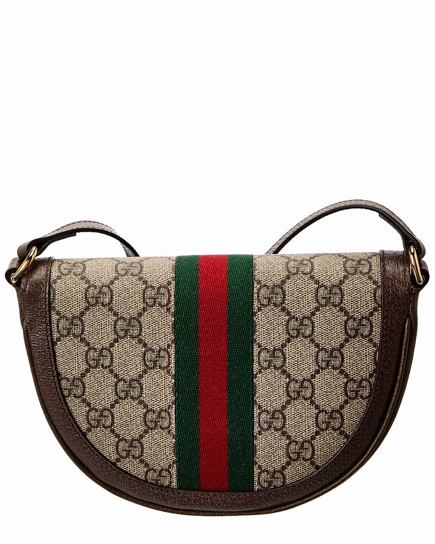 Gucci Ophidia Mini GG Supreme Canvas & Leather Shoulder Bag