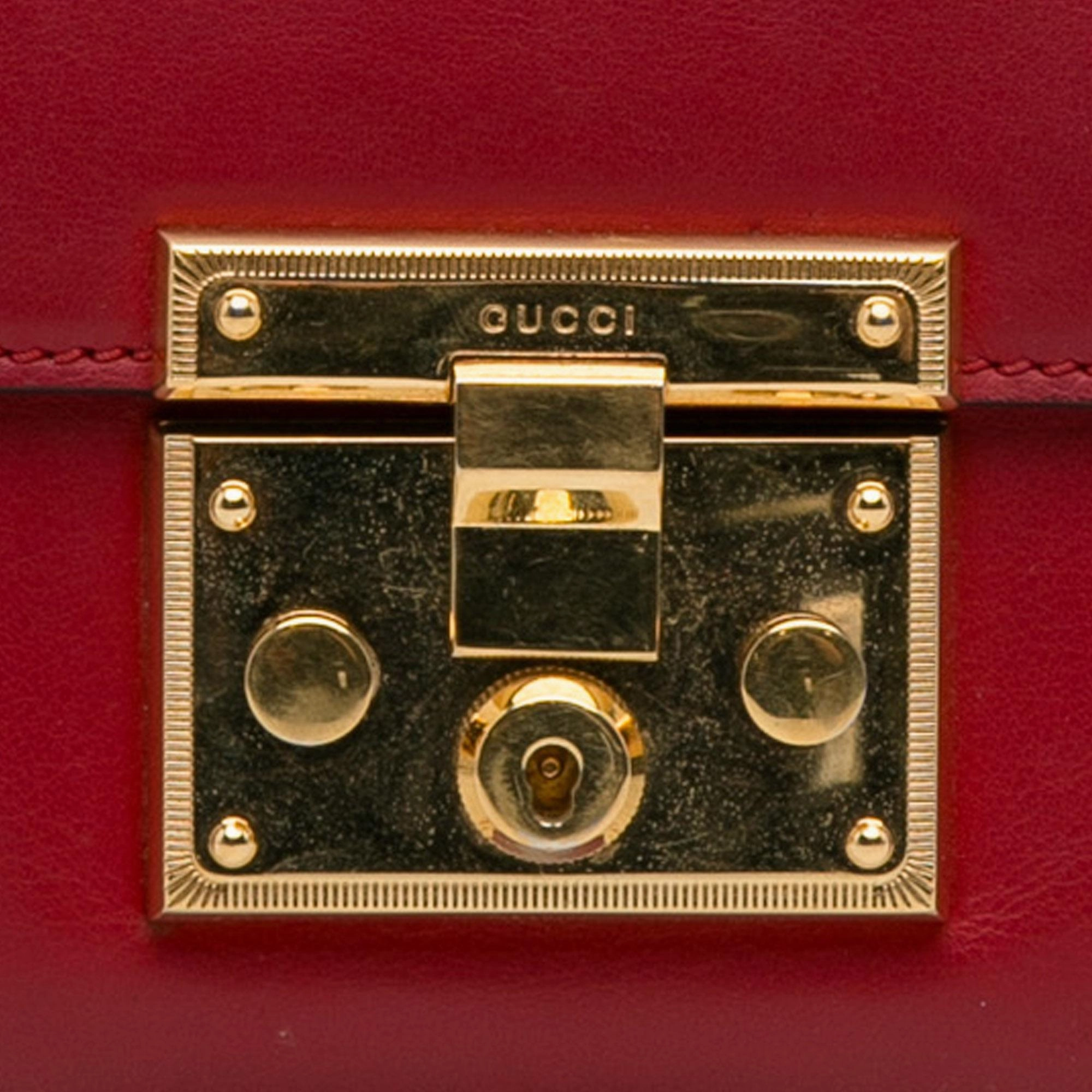 Gucci Padlock Leather Crossbody Bag (SHG-nADRjh)
