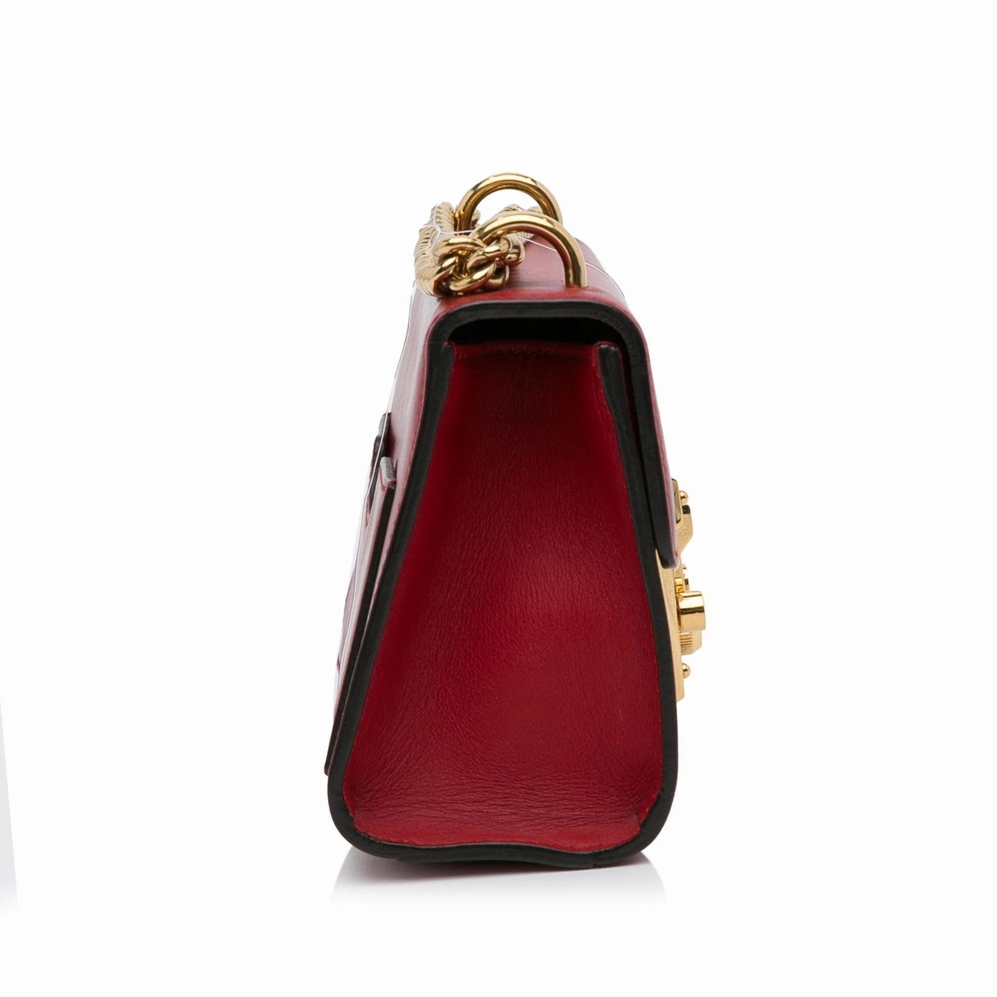 Gucci Padlock Leather Crossbody Bag (SHG-nADRjh)