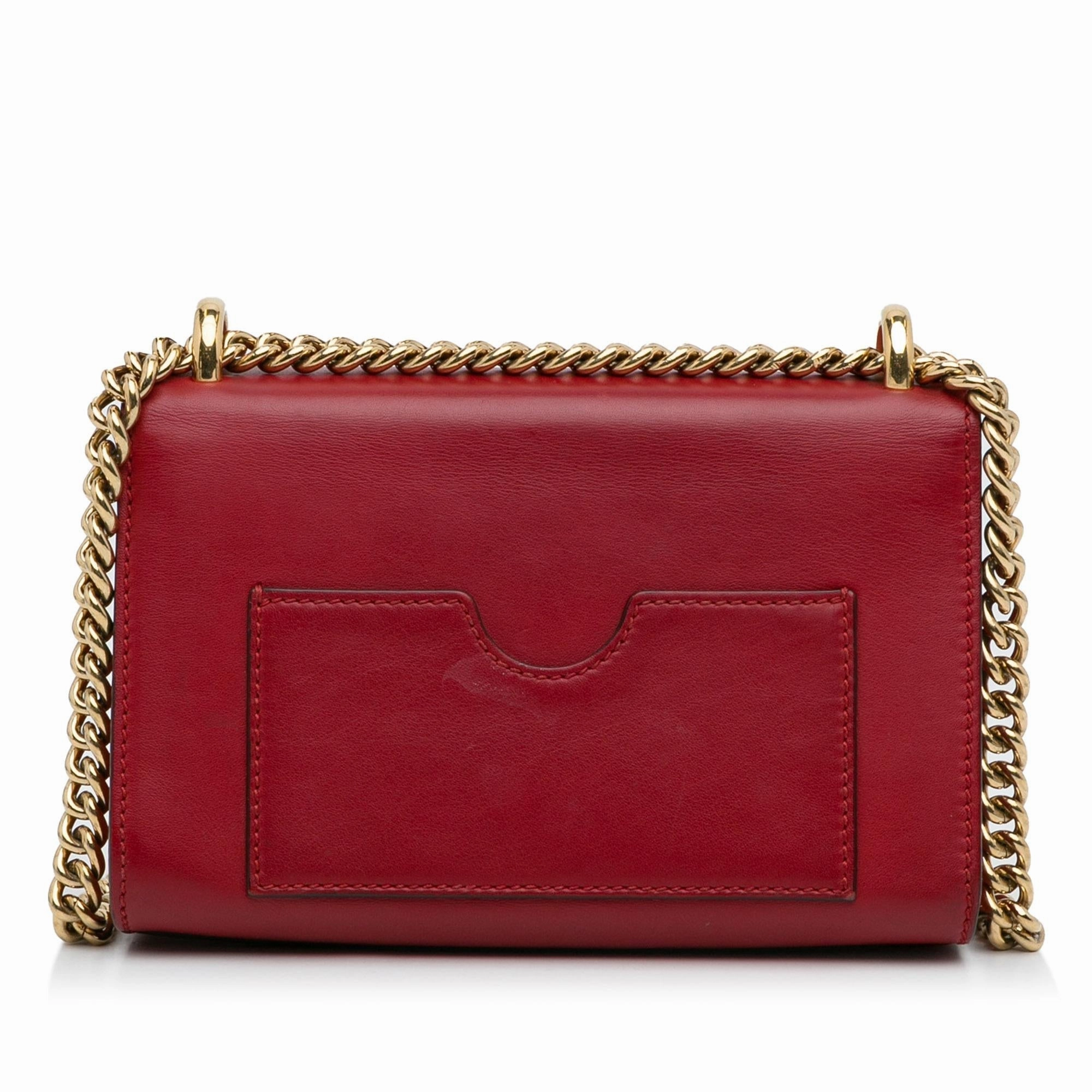 Gucci Padlock Leather Crossbody Bag (SHG-nADRjh)