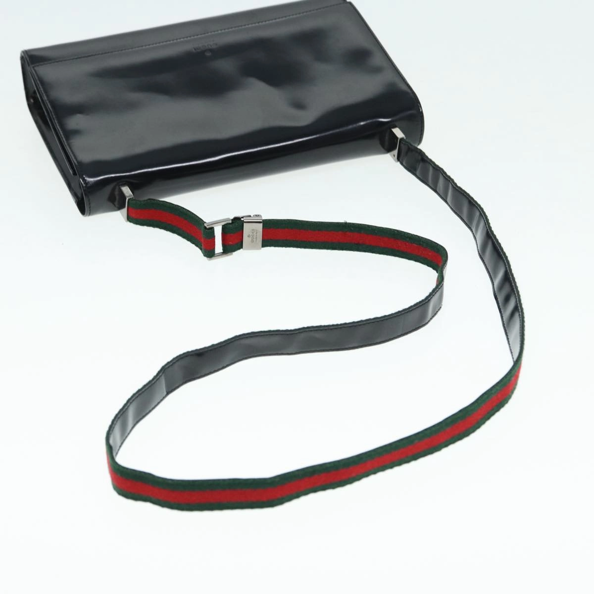 Gucci  Patent Leather Shoulder Bag
