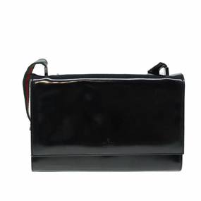 Gucci  Patent Leather Shoulder Bag