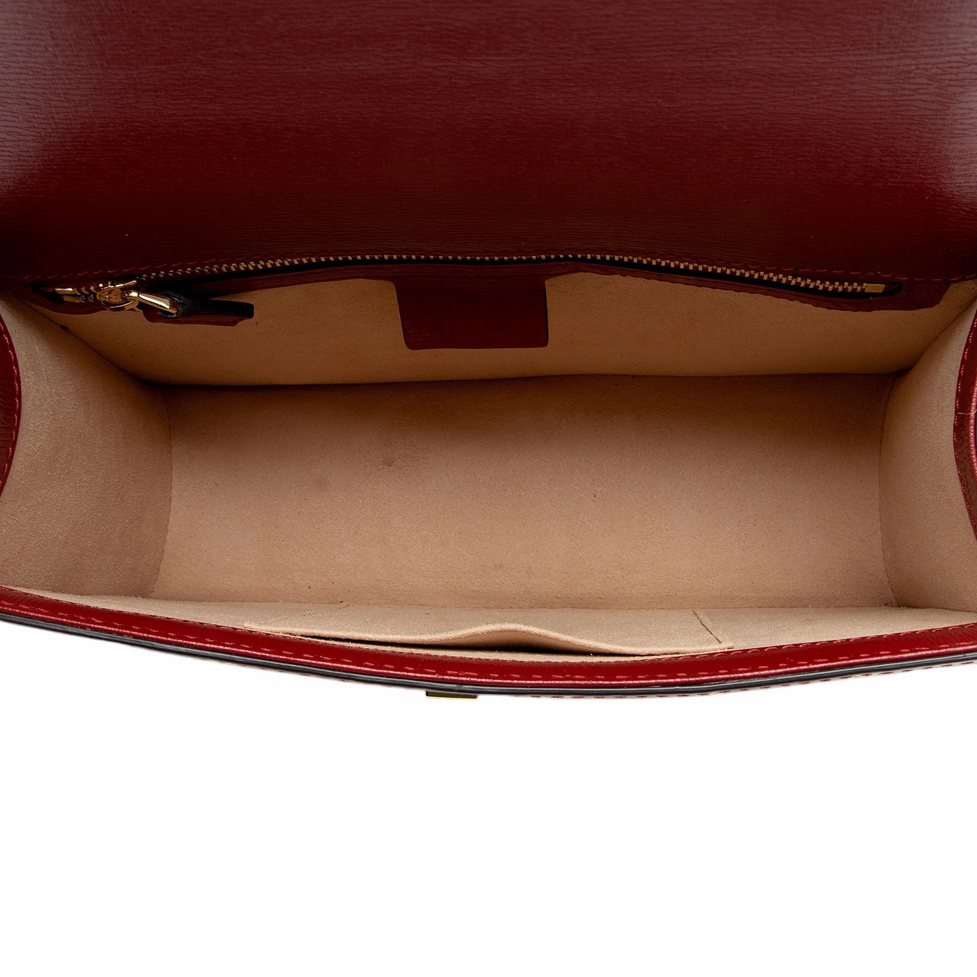 Gucci Printed Calfskin Sylvie Small Shoulder Bag (SHF-6FGtNY)