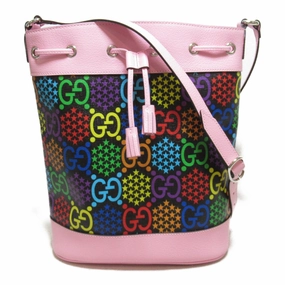 Gucci Psychedelic  Canvas Shoulder Bag ()