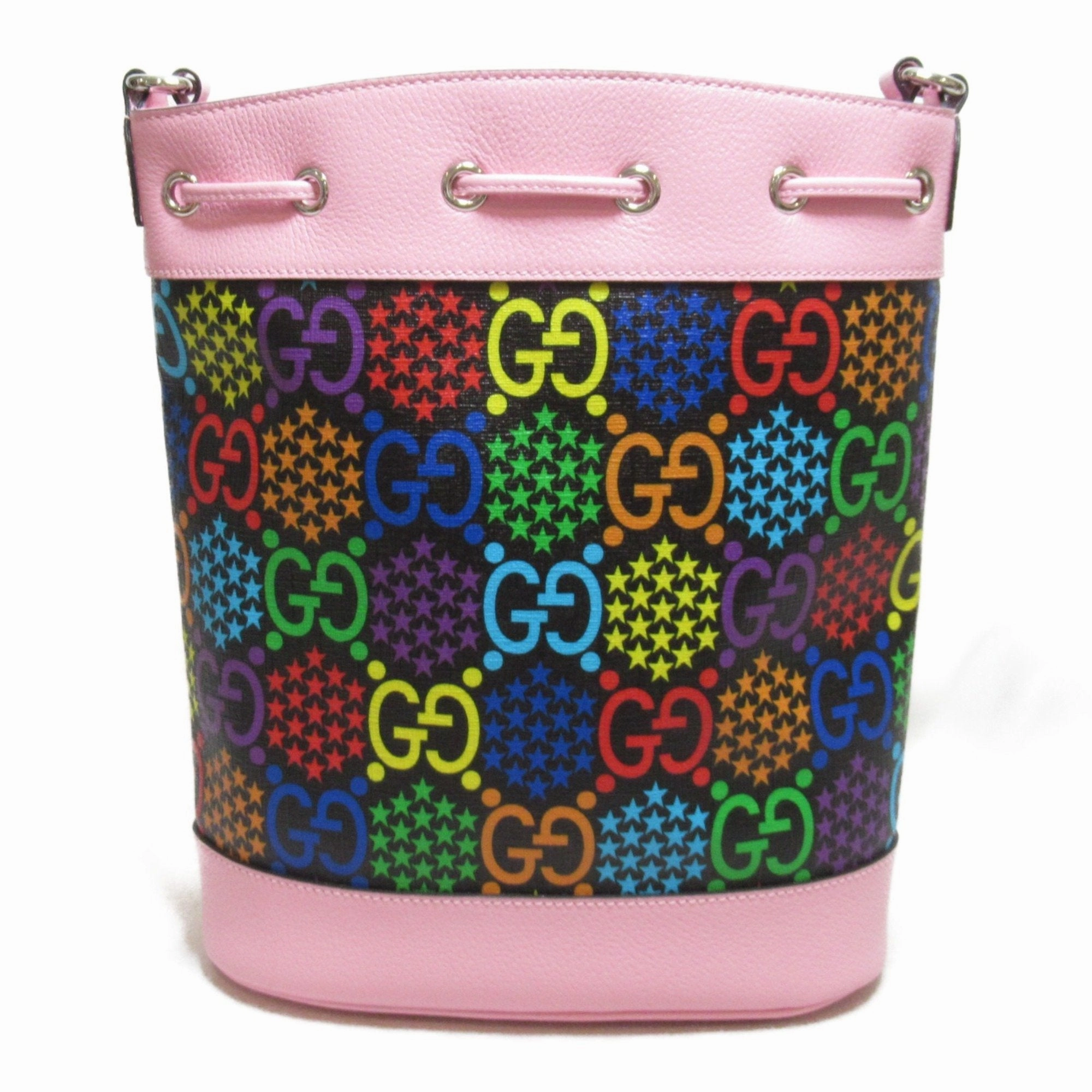 Gucci Psychedelic  Canvas Shoulder Bag ()