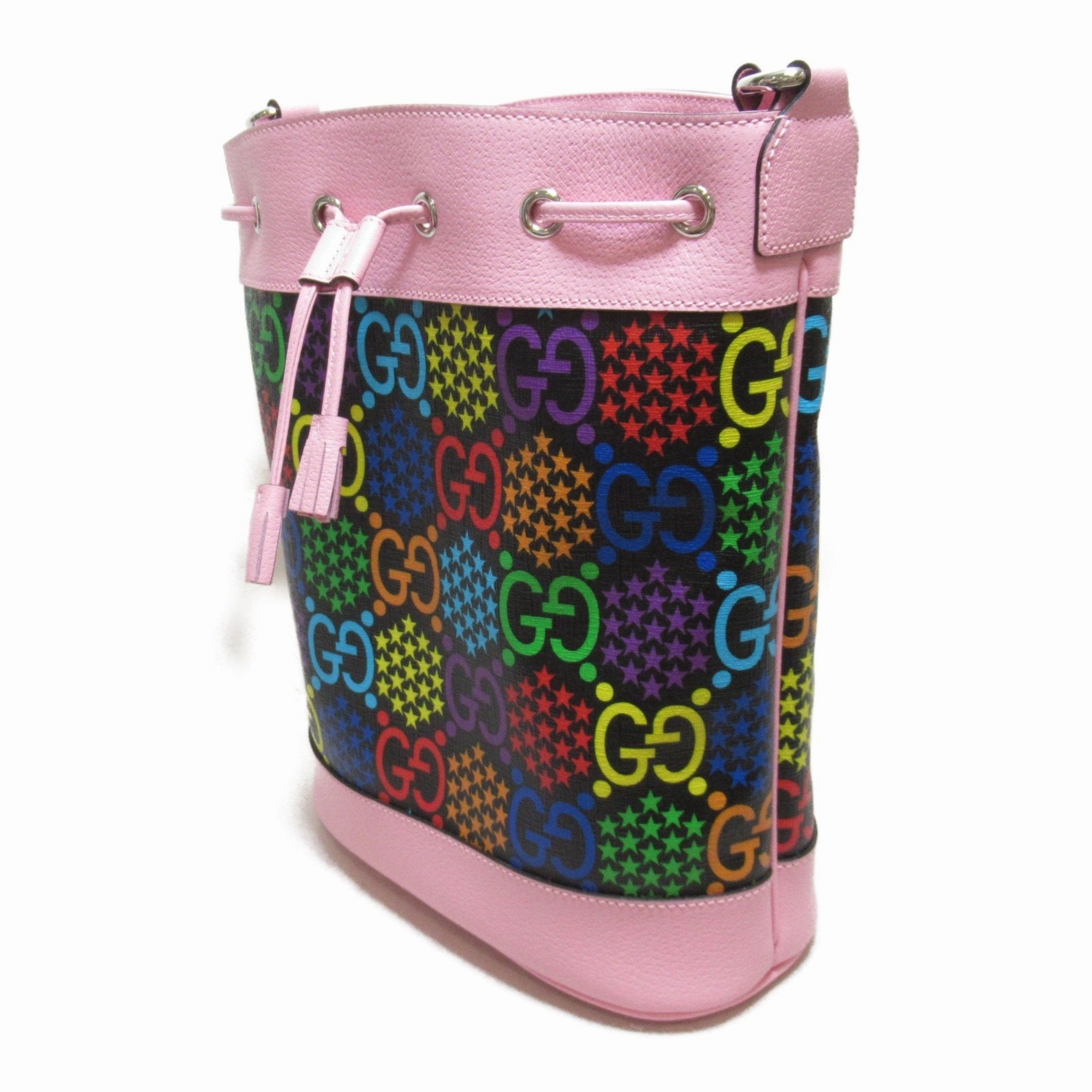 Gucci Psychedelic  Canvas Shoulder Bag ()