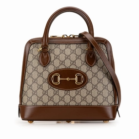Gucci  Pvc Leather Handbag Shoulder Bag (Pre-Owned)