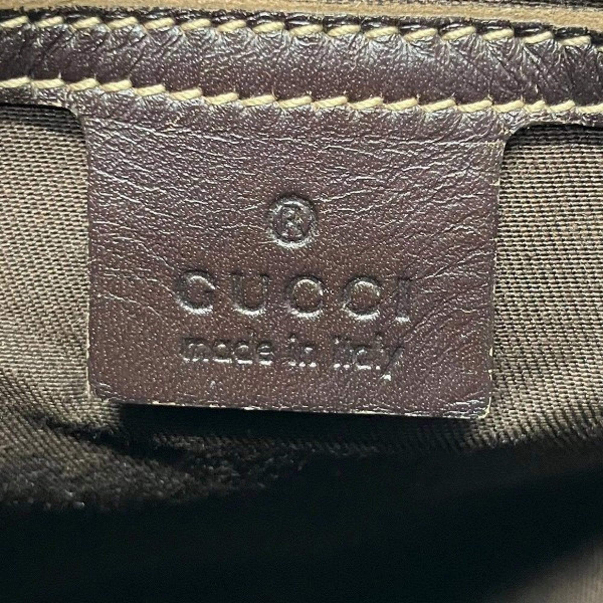Gucci  Pvc Leather Shoulder Bag (Pre-Owned)
