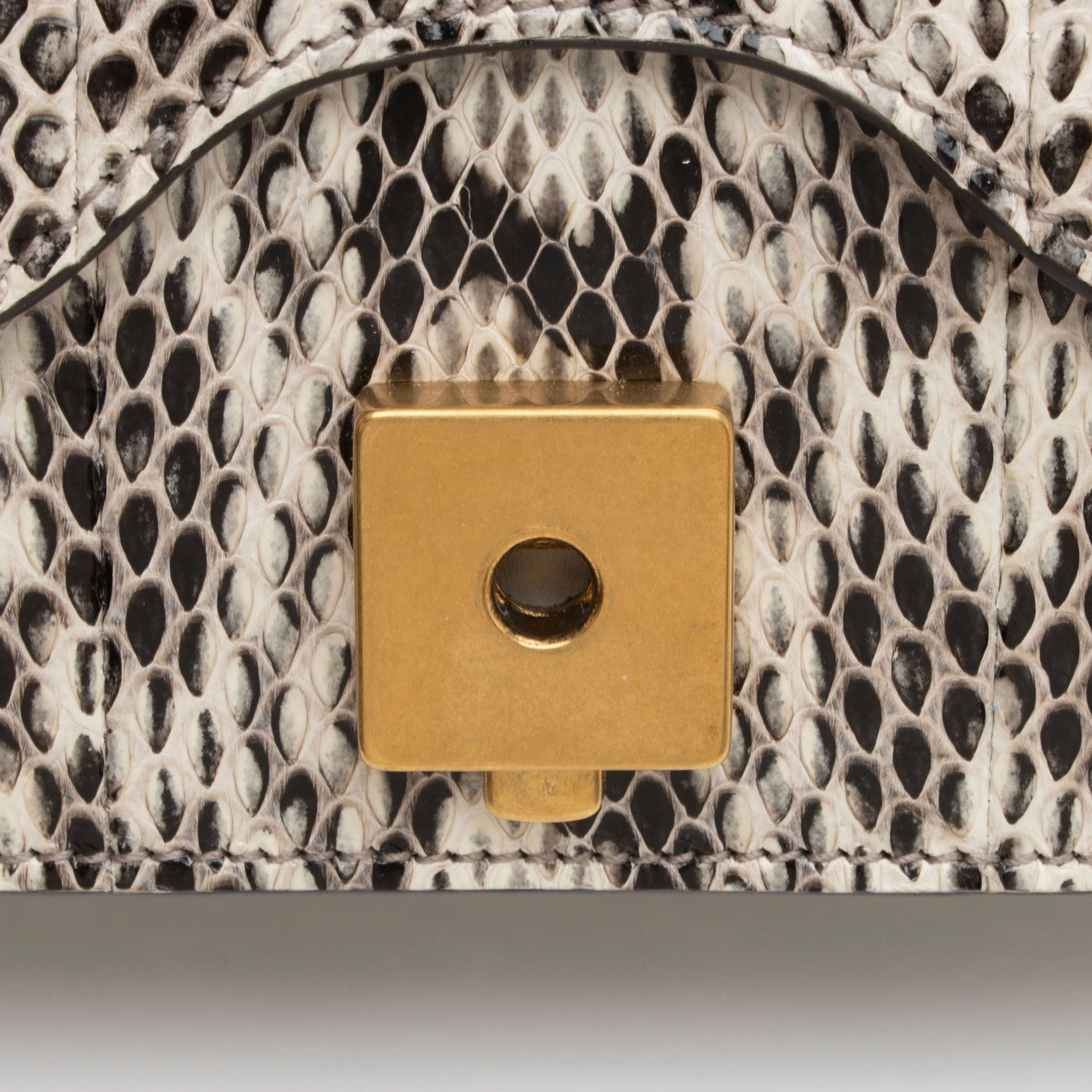 Gucci Python Bee Broadway Mini Shoulder Bag (SHF-oTBA8i)