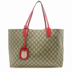 Gucci Reversible  Canvas Shoulder Bag ()