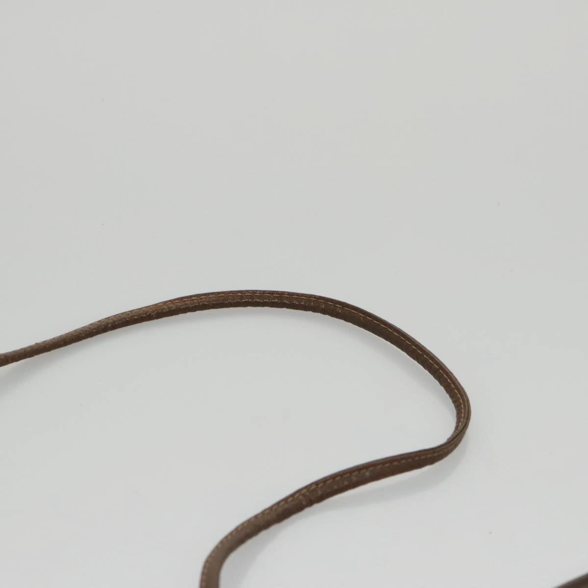 Gucci Sherry Beige Canvas Shoulder Bag ()
