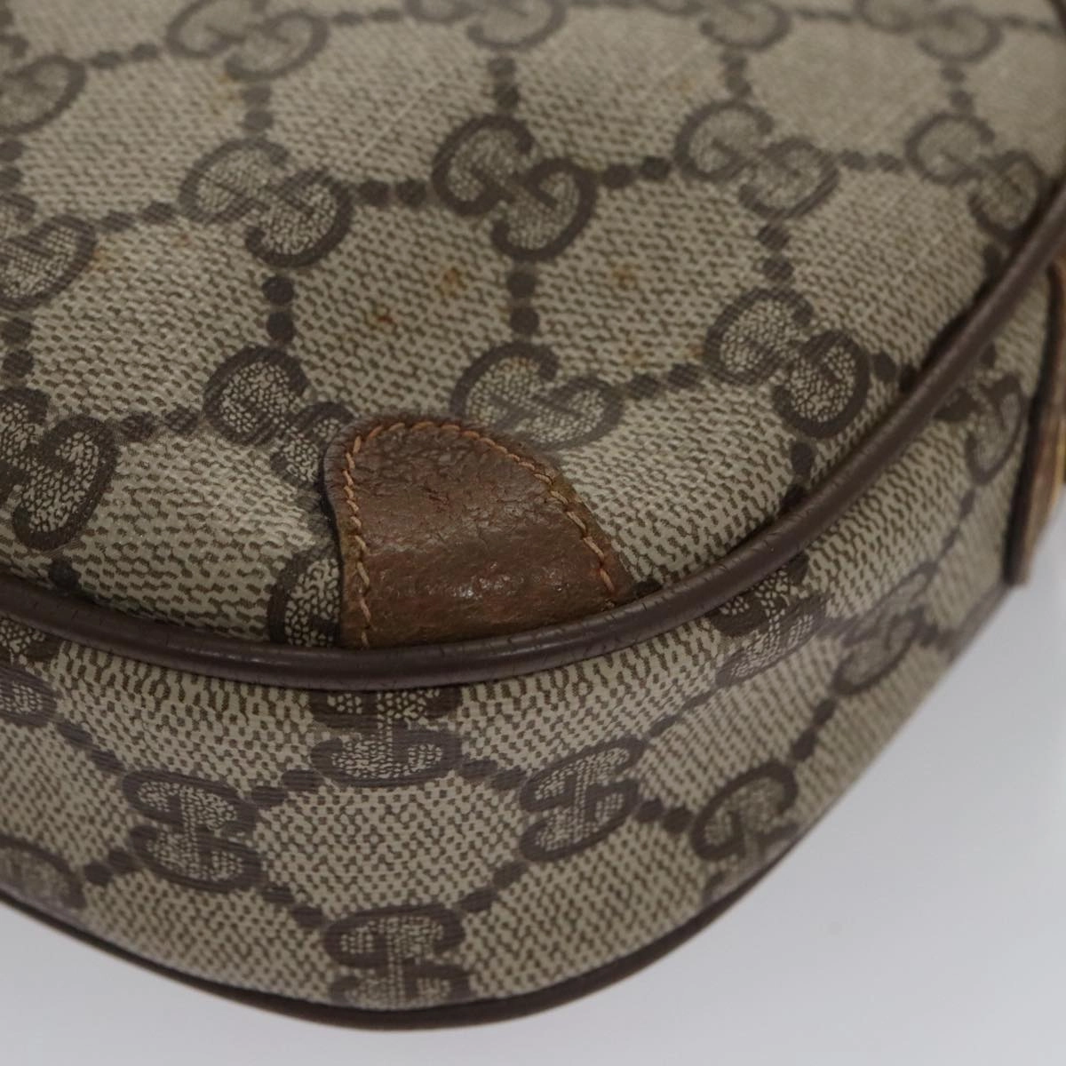 Gucci Sherry Beige Canvas Shoulder Bag ()