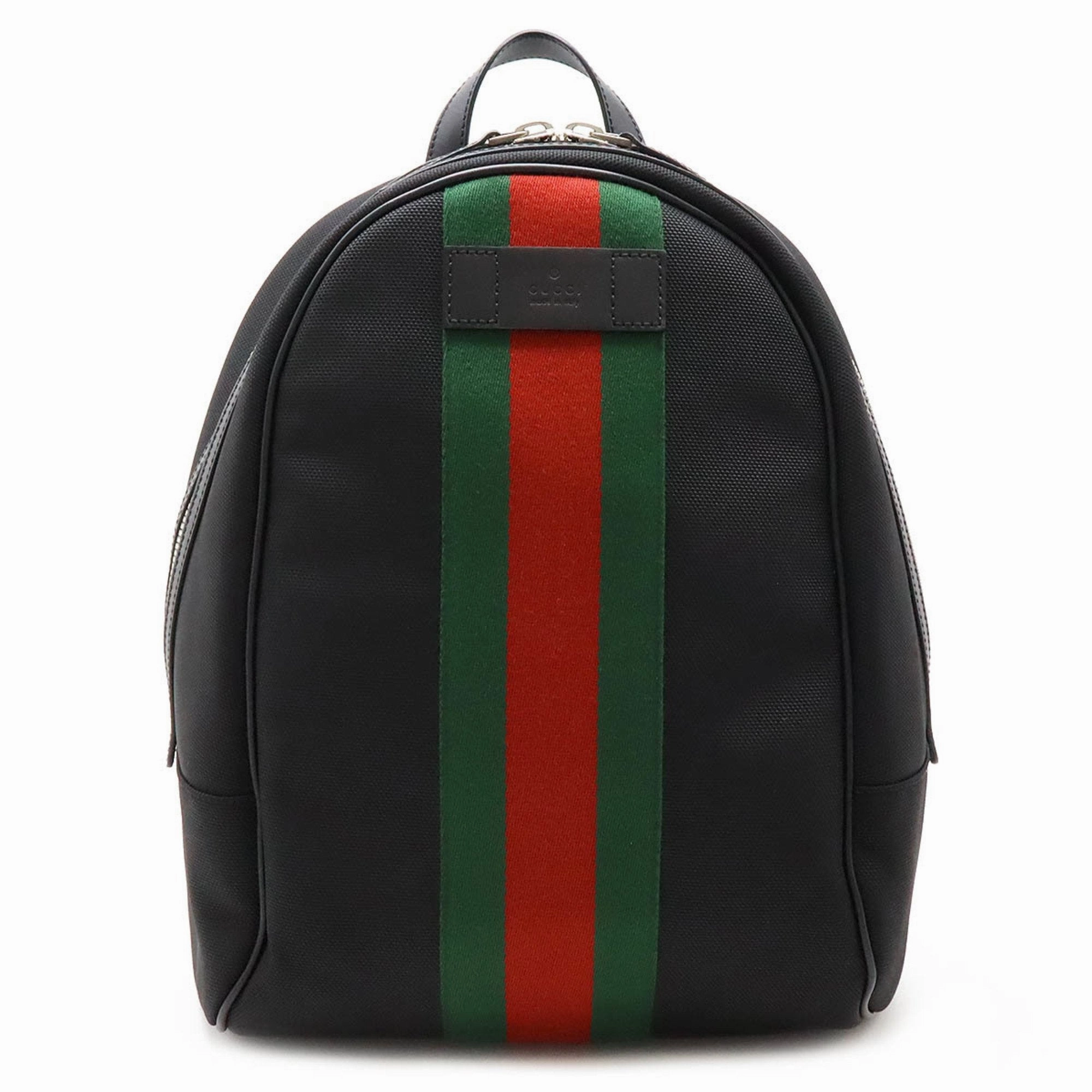 Gucci Sherry Line    Color Canvas Backpack (Pre-Owned)