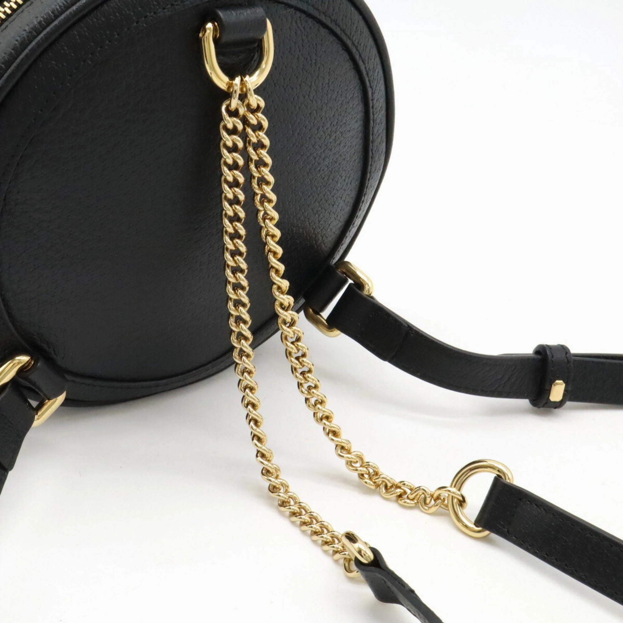 Gucci Sherry Line    Color Leather Backpack (Pre-Owned)