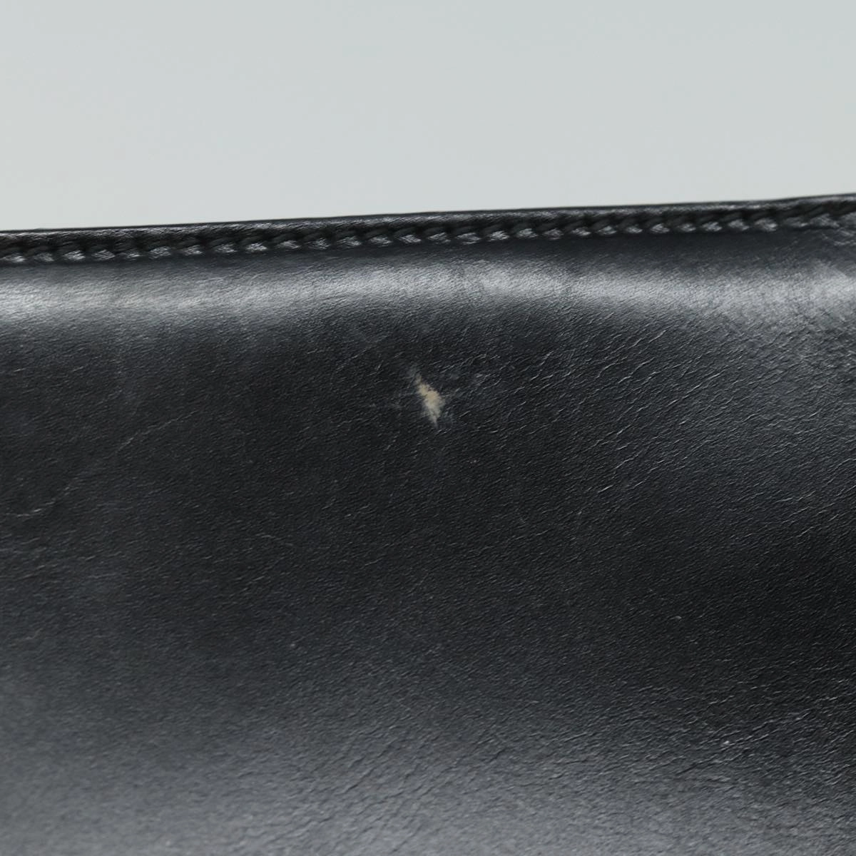 GUCCI Shoulder Bag Leather Black 001 3038  13123