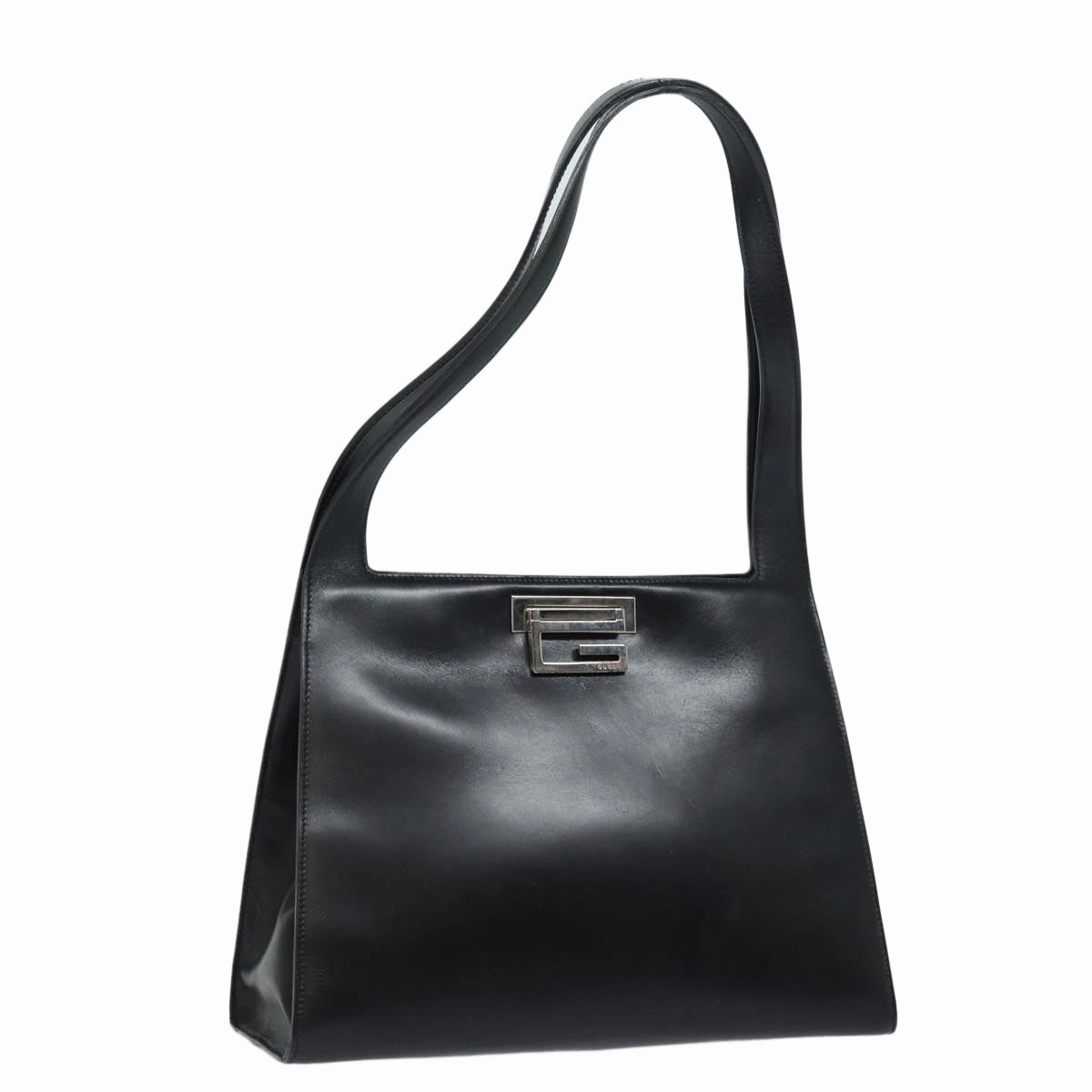 GUCCI Shoulder Bag Leather Black 001 3038  13123