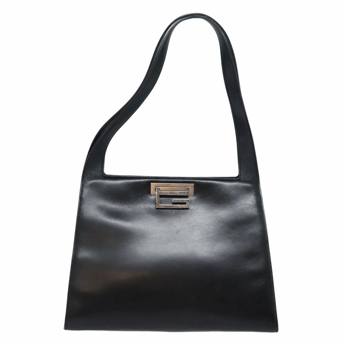 GUCCI Shoulder Bag Leather Black 001 3038  13123