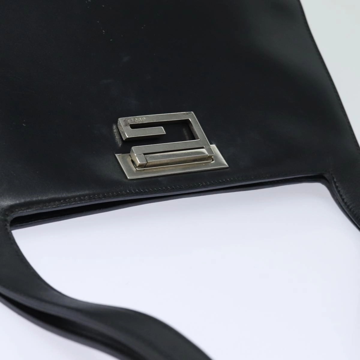 GUCCI Shoulder Bag Leather Black 001 3038  13123