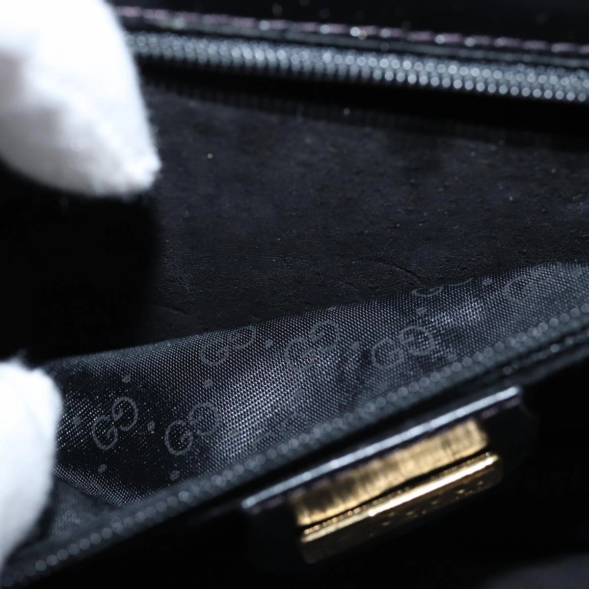 GUCCI Shoulder Bag Leather Black 004 406 0105  ep4275