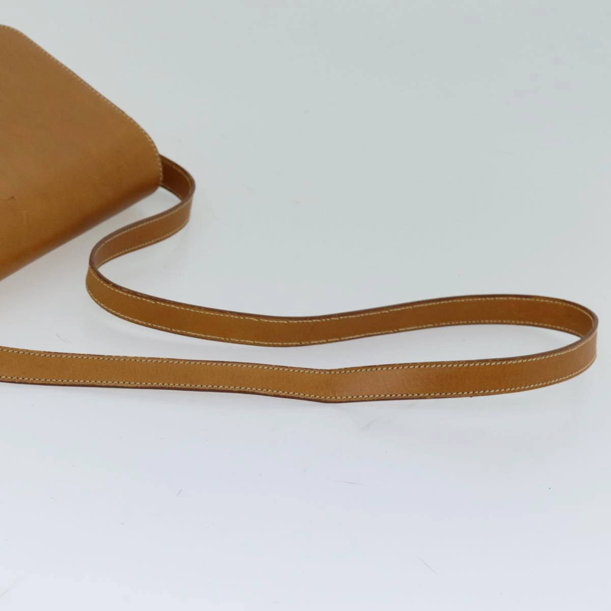 GUCCI Shoulder Bag Leather Brown  75672