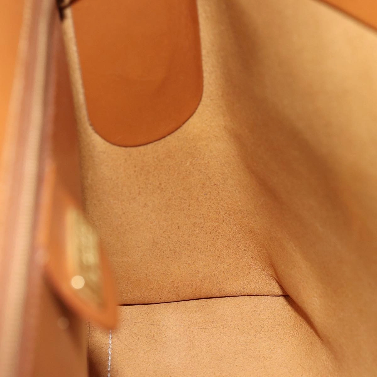 GUCCI Shoulder Bag Leather Brown  75672