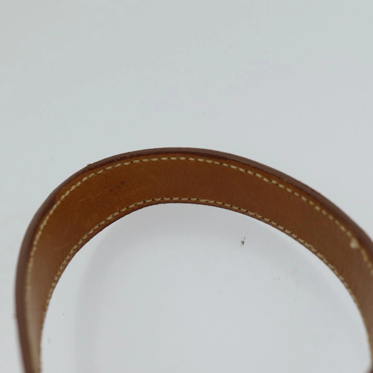 GUCCI Shoulder Bag Leather Brown  75672