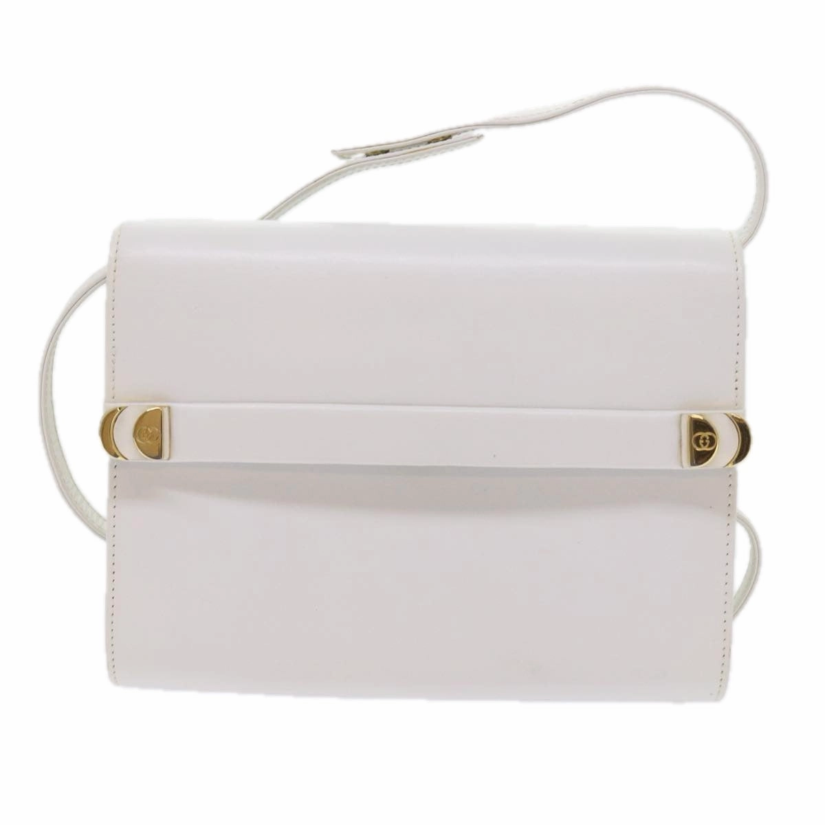 GUCCI Shoulder Bag Leather White 004 056 0209  ep2193