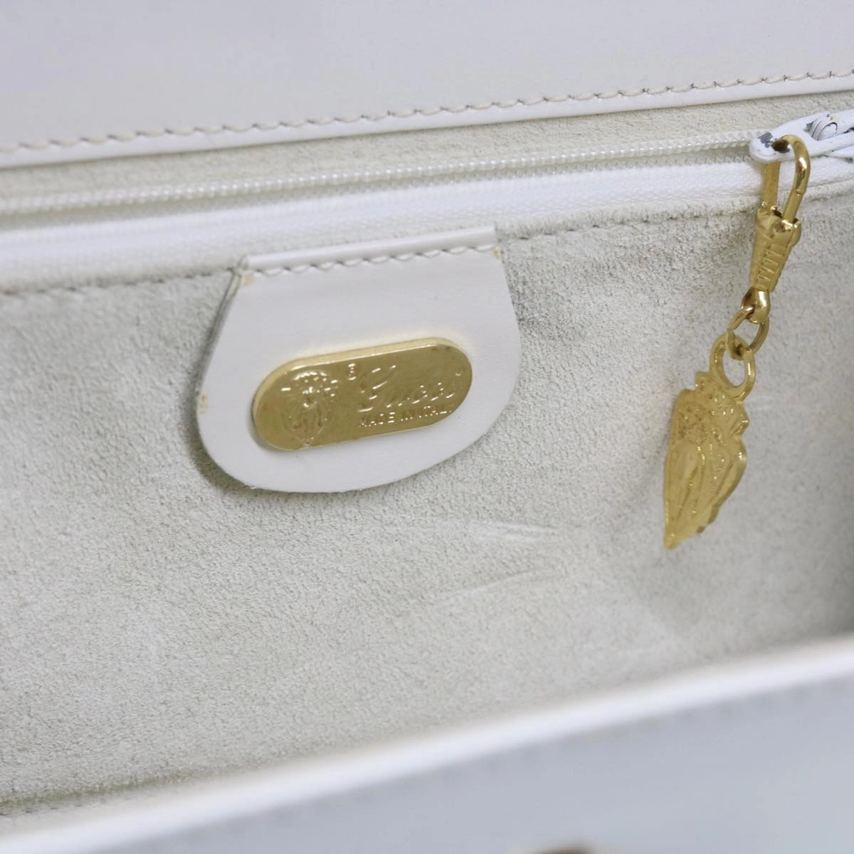 GUCCI Shoulder Bag Leather White 004 056 0209  ep2193