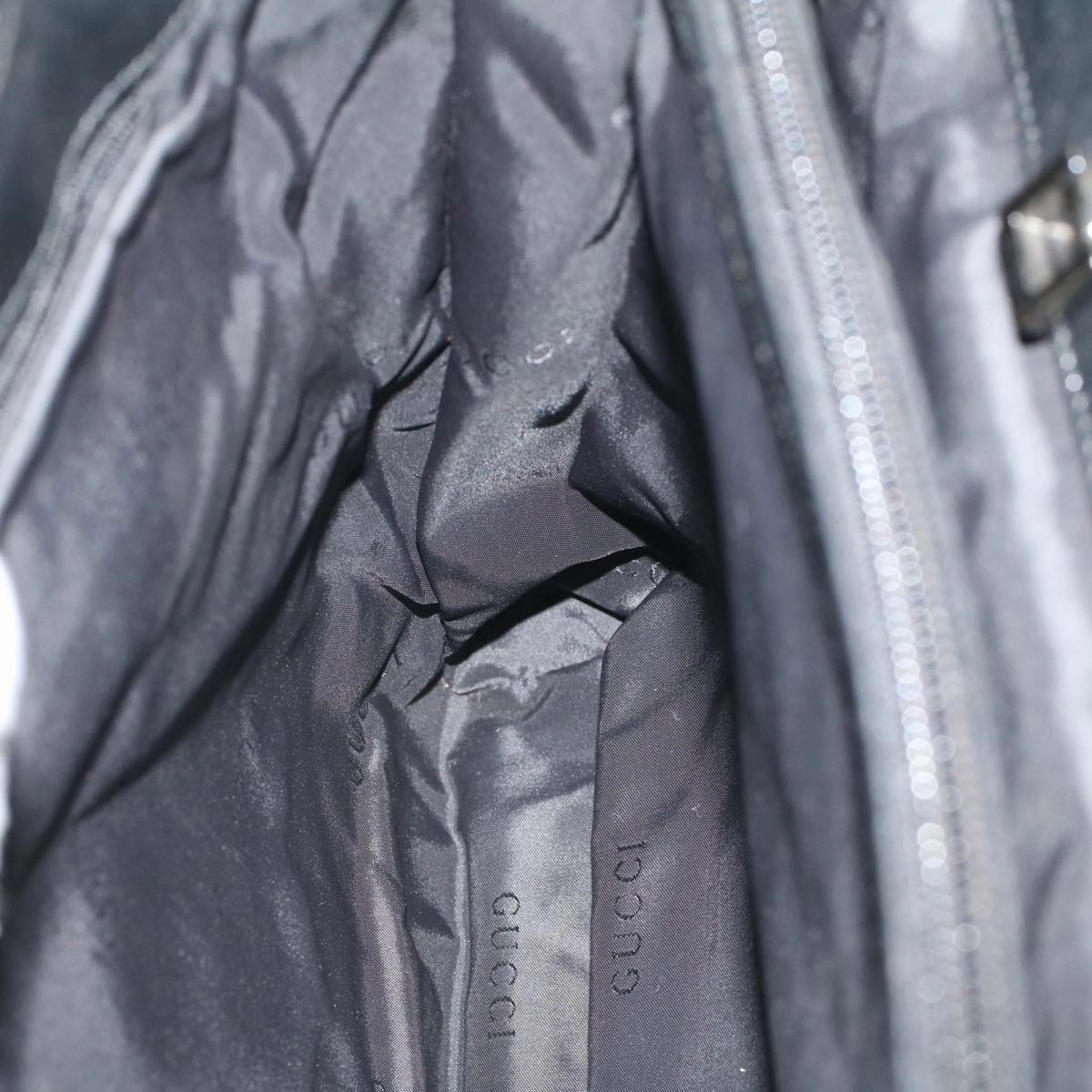 GUCCI Shoulder Bag Nylon Black 0021028  58556