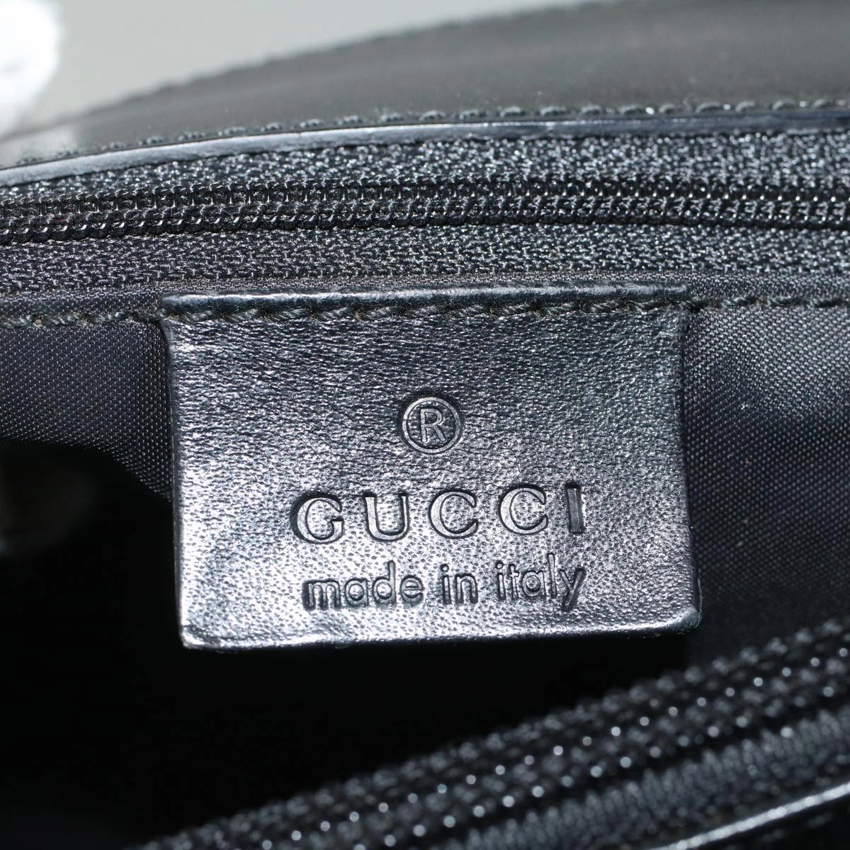 GUCCI Shoulder Bag Nylon Black 0021028  58556