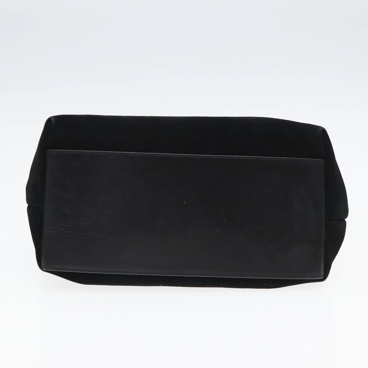GUCCI Shoulder Bag Suede Black 001 3386  13807