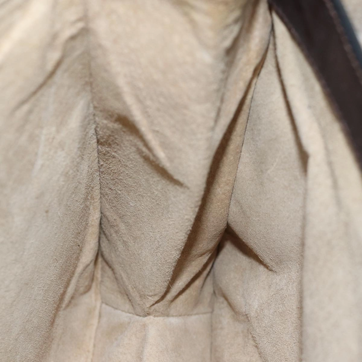 GUCCI Shoulder Bag Suede Brown  ep4293
